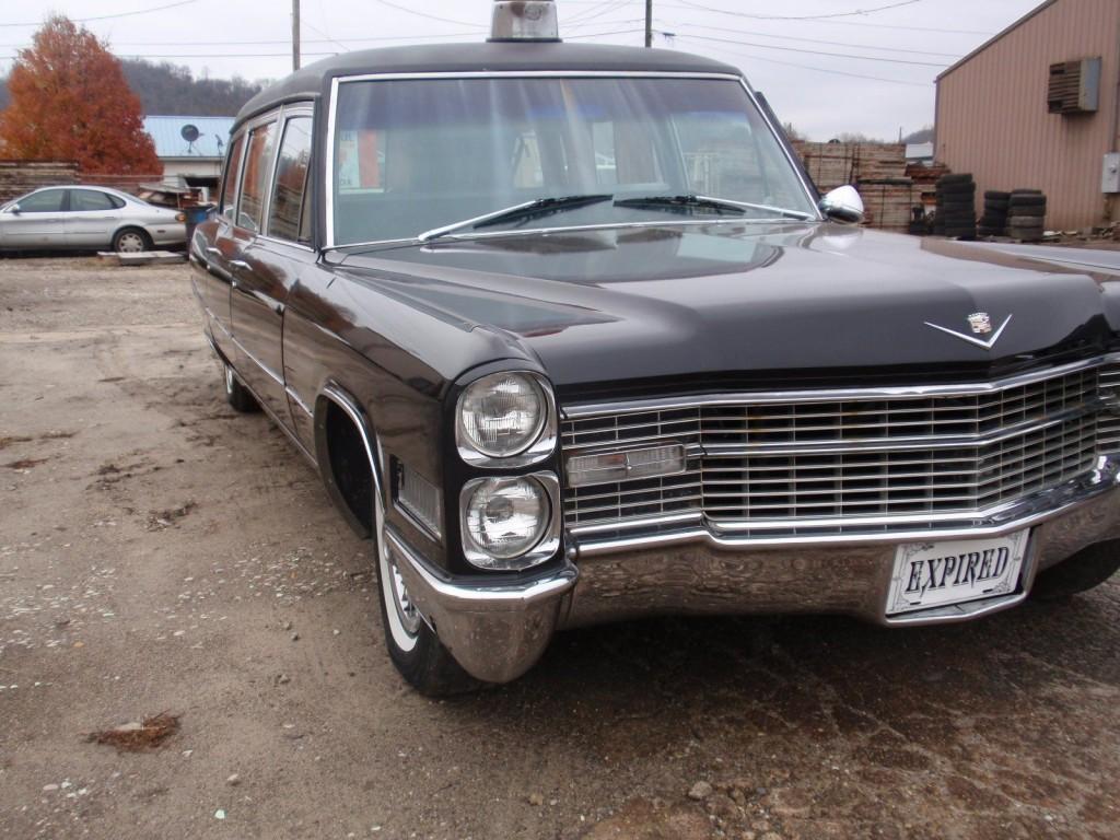 1966 Cadillac Fleetwood Miller meteor Hearse Ambulance Combo