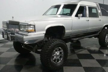 1990 Cadillac Monster Truck Hearse