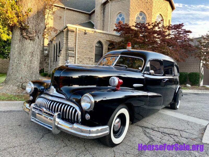 1948 Buick Roadmaster Hearse Ambulance Combo