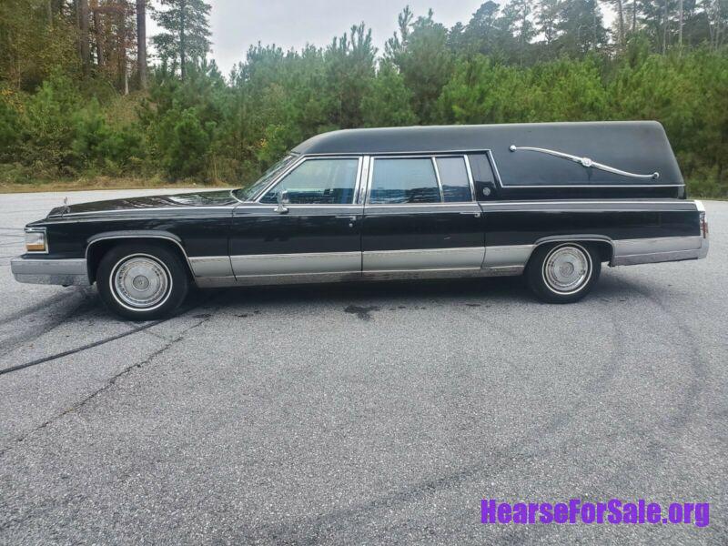 See more details of this 1992 Cadillac Brougham Federal Hearse
