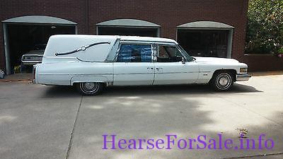 1975 Cadillac Superior Crown Limited 3 way Electric Hearse