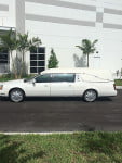 Cadillac Deville Blue Leather 2002 Cadillac S S Funeral Coach Hearse