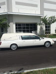 Cadillac Deville Blue Leather 2002 Cadillac S S Funeral Coach Hearse