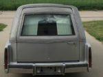 Fleetwood Chrome 1989 Silver Cadillac Fleetwood Hearse by S S with Retractable Table in the Back
