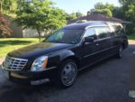 Hearse 2006 Cadillac Eagle Funeral Coach with Limousine Style Rear Side Windows