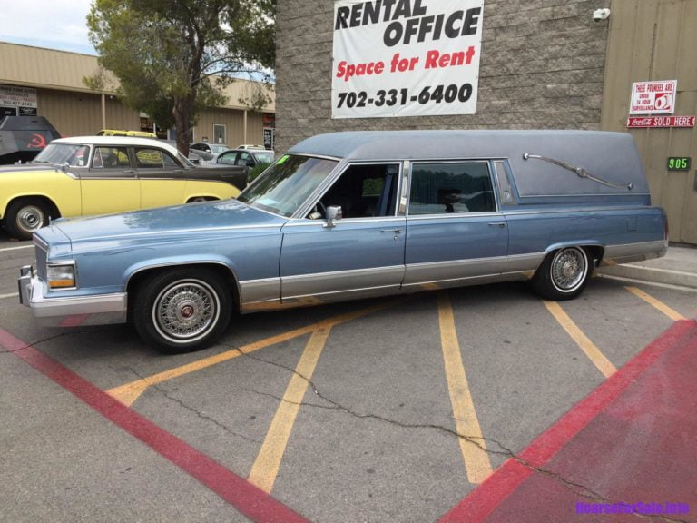 Cadillac brougham hearse