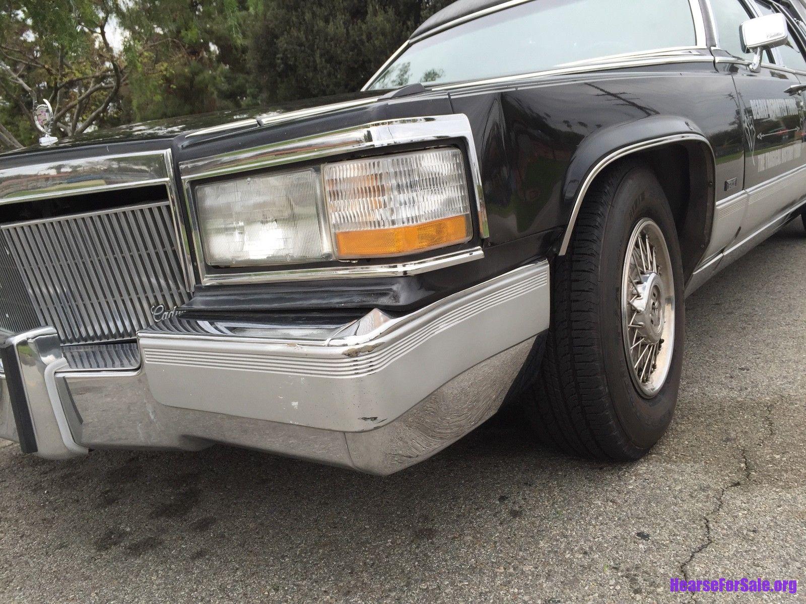 Cadillac brougham hearse