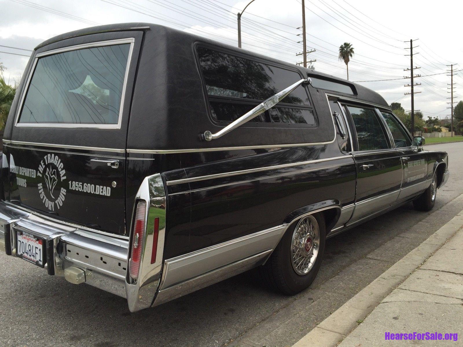 Cadillac brougham hearse