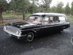 Ford Galaxie Vintage Ford Galaxie Hearse 1962 Black ⚰ ⚰ ⚰ One of a Kind