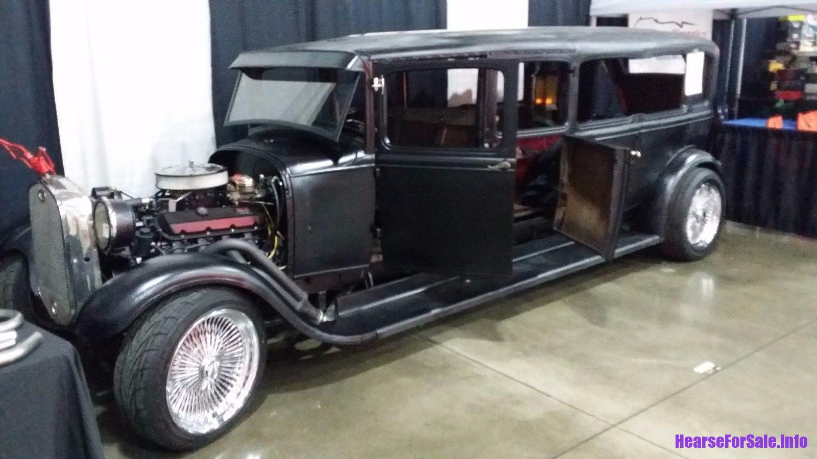 1929 Ford Model a Hearse