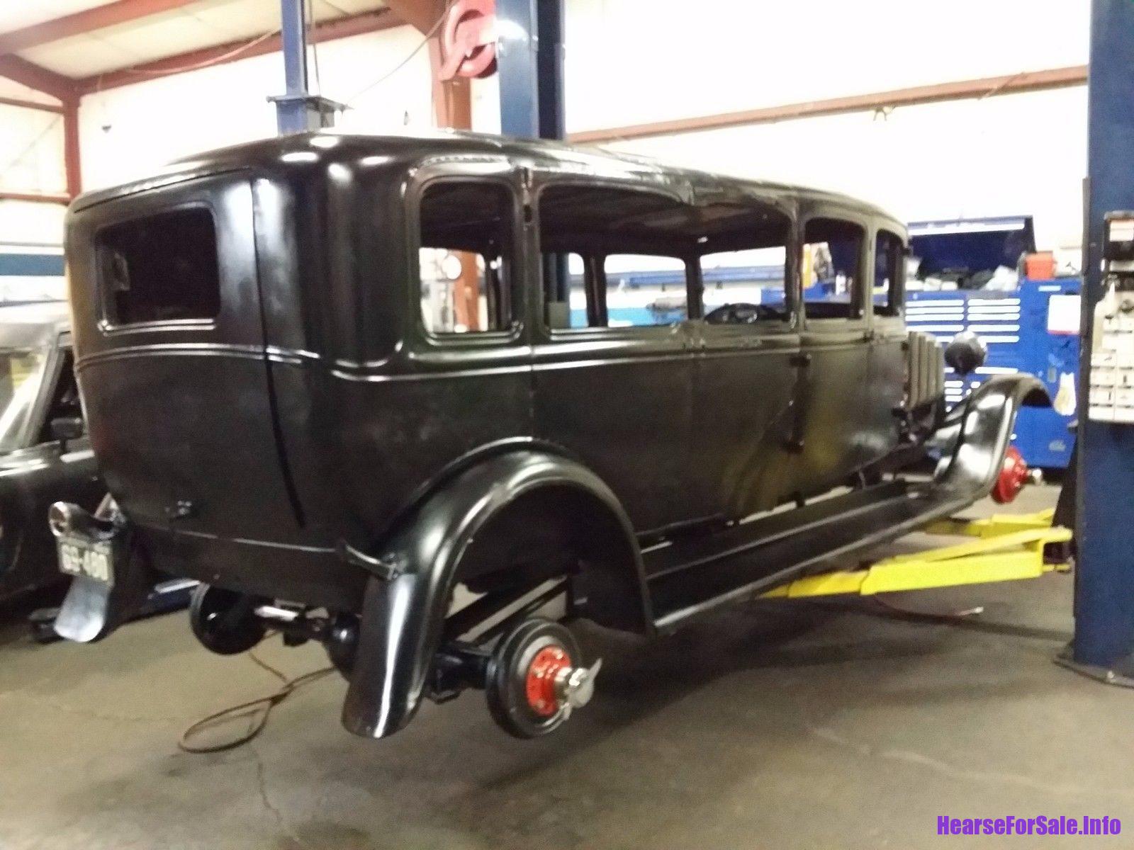 1929 Ford Model a Hearse