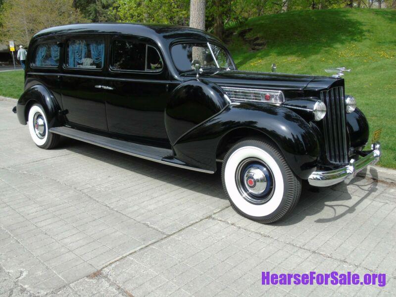1939 Packard Henney Hearse Model 1705